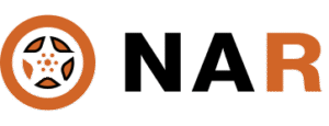 NAR black red transparent logo