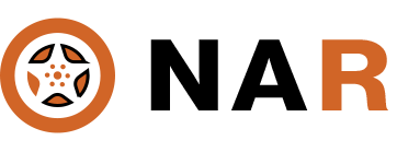NAR black red transparent logo